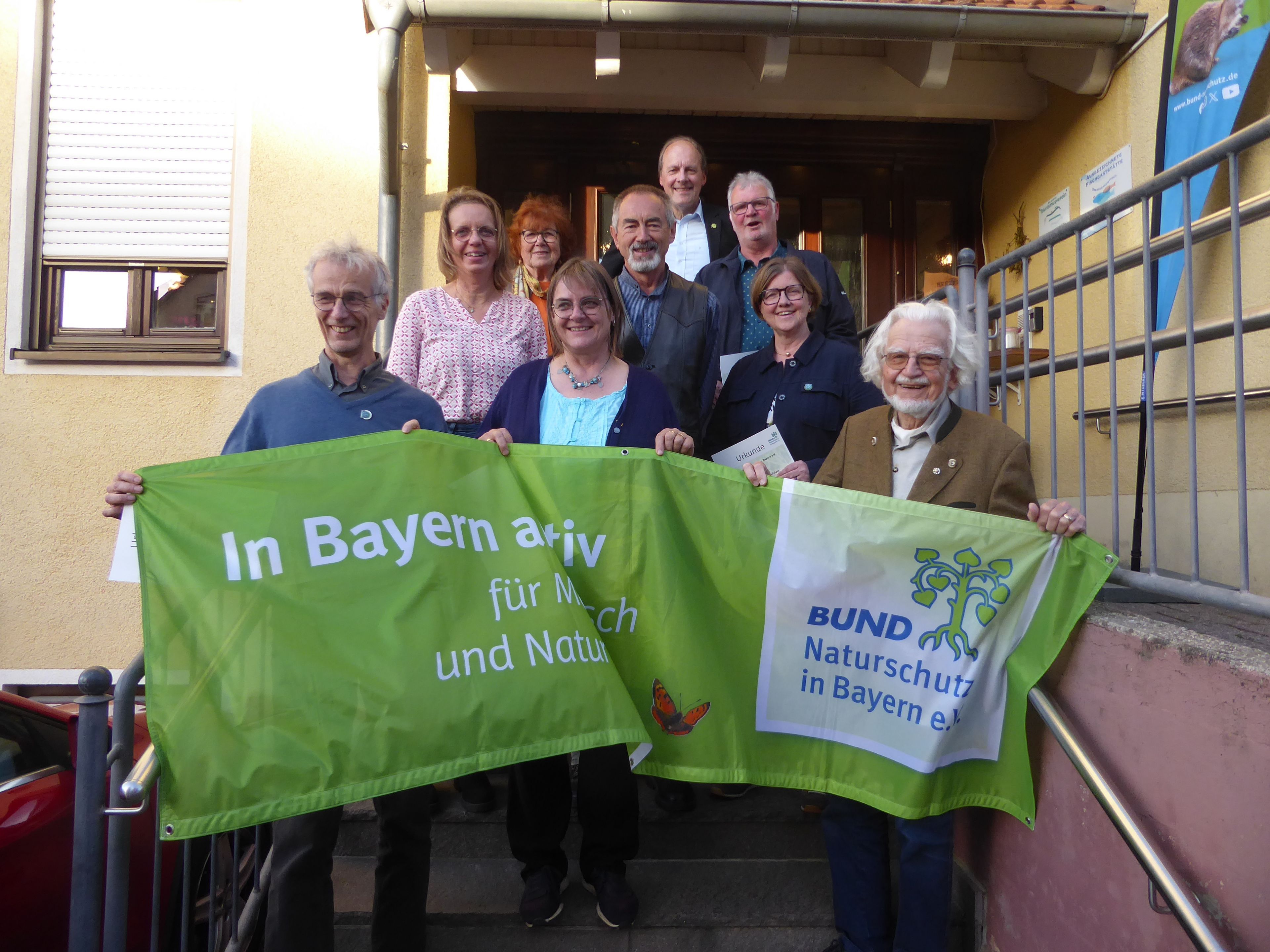 Ehrung langjähriger BN-Mitglieder BN JHV 04-26