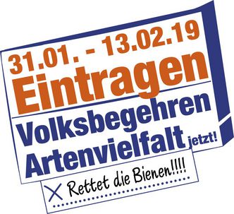 Eintragen für die Artenvielfalt