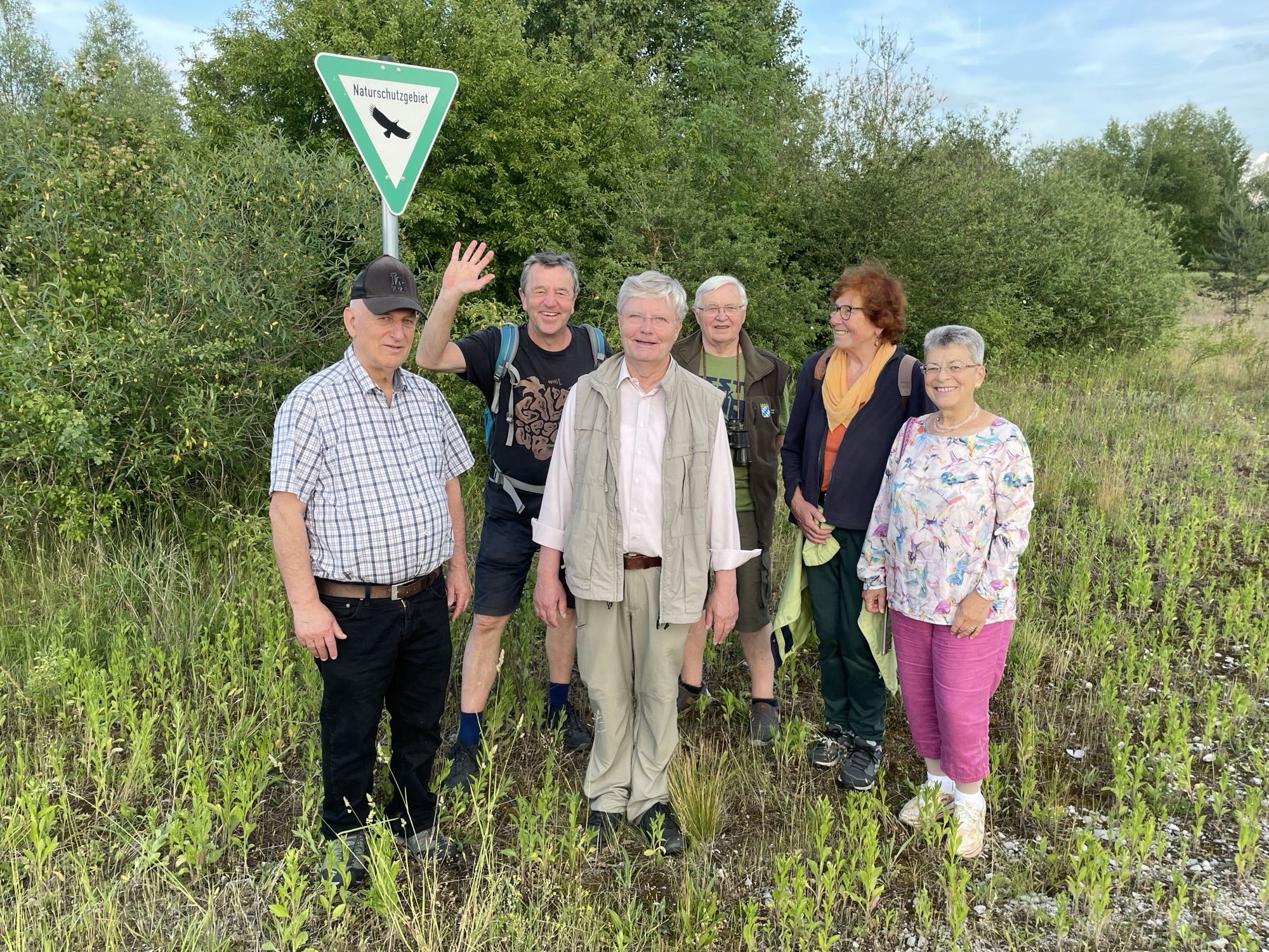 Begehung der Büg bei Eggolsheim, Foto U. Buchholz