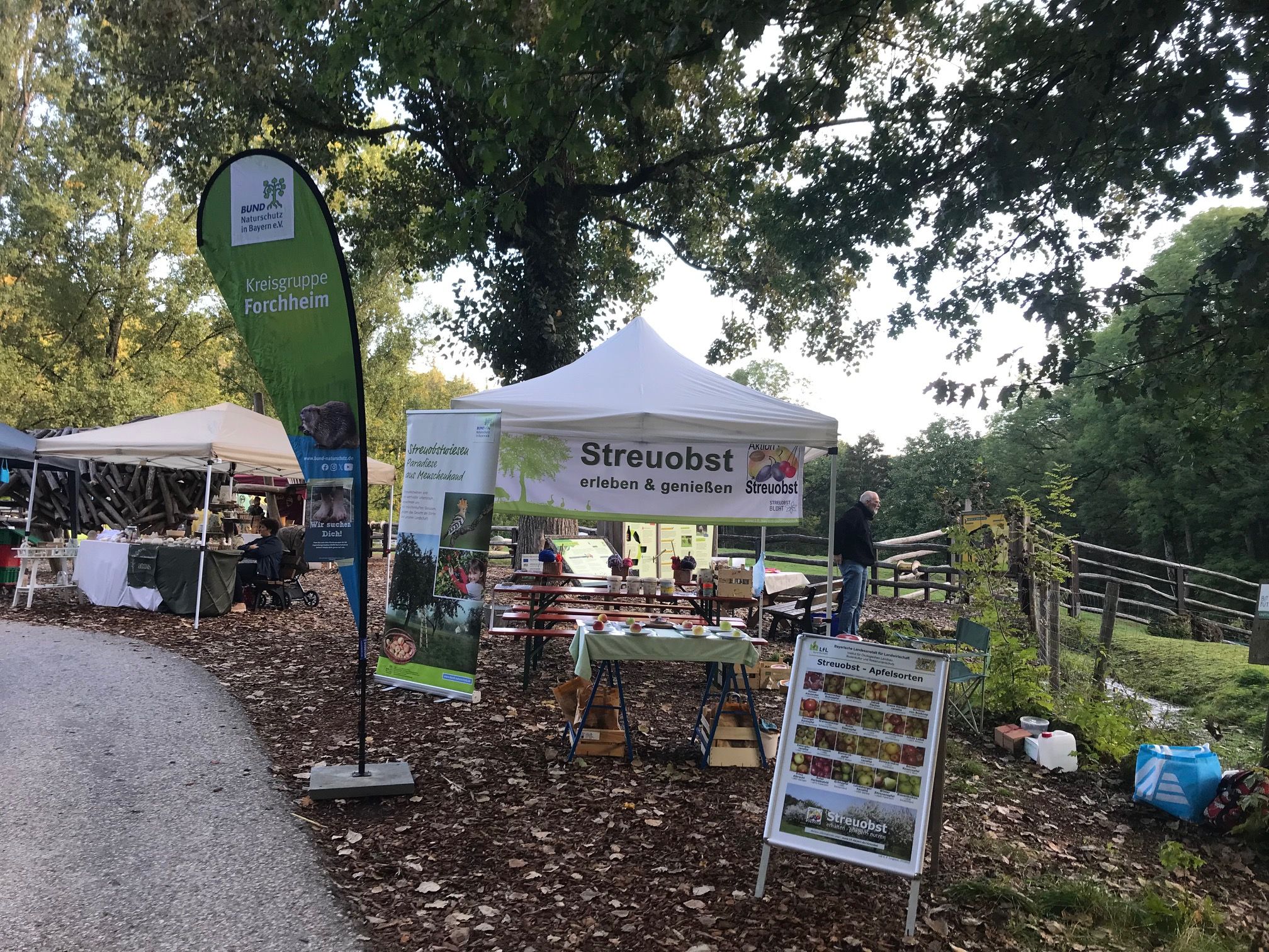 BN-Stand Hundshaupten, Herbstmarkt